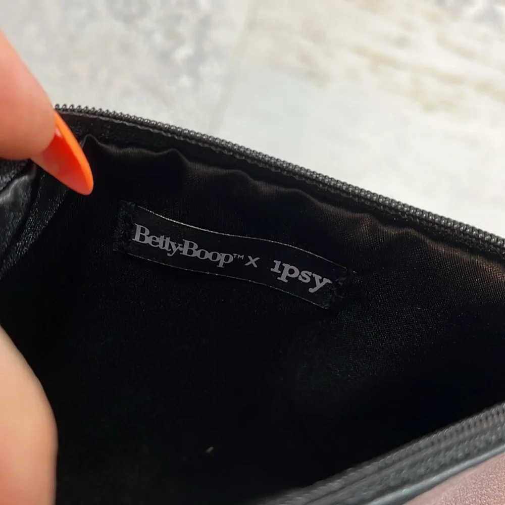 Ipsy Betty Boop Sequin Makeup Bag